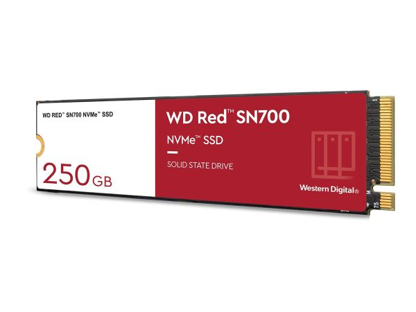 SanDisk WD Red SN700 WDS250G1R0C - SSD - 250 GB - intern - M.2 2280 - PCIe 3.0 x4 (NVMe)