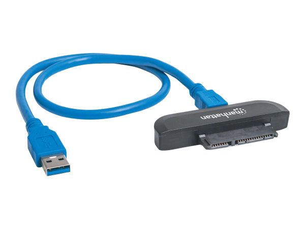 Manhattan USB-A to SATA 2.5" Adapter Cable, 42cm, Male to Male, 5 Gbps (USB 3.2 Gen1 aka USB 3.0)