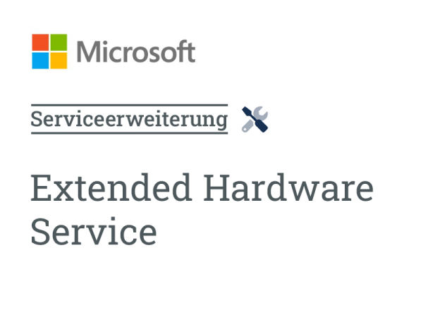 Extended Hardware Service f. Surface Book 4 Jahre