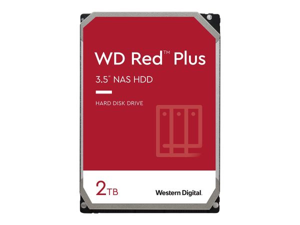 Red Plus NAS Hard Drive WD20EFZX - Festplatte - 2 TB - intern - 3.5" (8.9 cm)