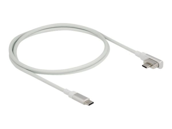 Delock USB-Kabel - USB-C (M) abgewinkelt, magnetisch zu USB-C (M)