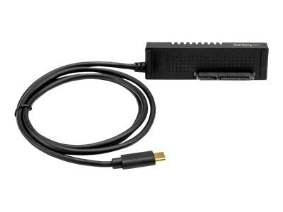 StarTech.com USB-C auf SATA Adapter Kabel - für 2,5 / 3,5" SATA SSD / HDD Laufwerke - 10 Gbit/s - US