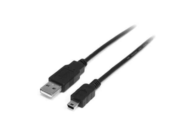 StarTech.com 1 m Mini USB 2.0 Kabel - A auf Mini B – Stecker/Stecker - USB Anschlusskabel - USB-Kabe