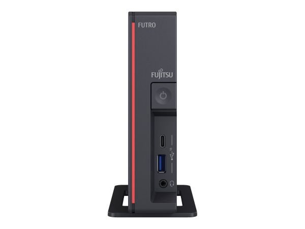 Fujitsu FUTRO S7011 - Thin Client - DTS - 1 x Ryzen Embedded R1505G / 2.4 GHz - RAM 8 GB - SSD 128 G