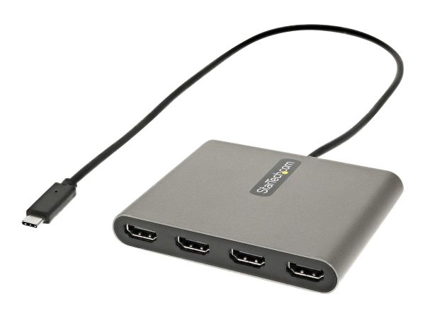 StarTech.com USB-C auf 4x HDMI Adapter - Externe Video- und Grafikkarte - USB Type-C auf Quad HDMI D