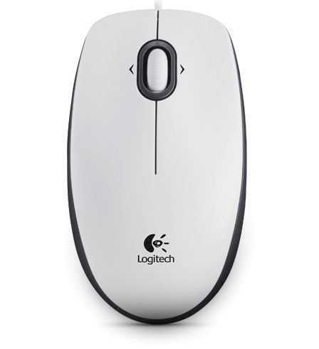 A0462974_Logitech B100 USB Optisch 800DPI Ambidextrös Weiß Maus_910-003360_1