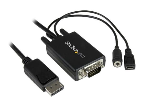 DiskplayPort -> VGA Adapter Kabel 3,0m + Audio