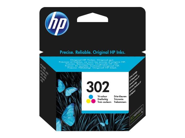 HP 302 - Farbe (Cyan, Magenta, Gelb) - Original