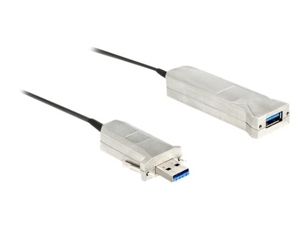 Delock Aktives Optisches - USB-Kabelsatz - aktiv, Daumenschrauben