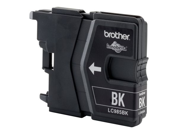 Brother LC985BK - Schwarz - Original - Blister mit akustischem/elektromagnetischem Alarm