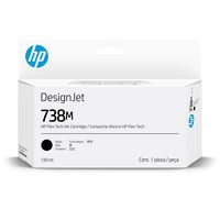 HP 738M - 130 ml - Schwarz - original - DesignJet