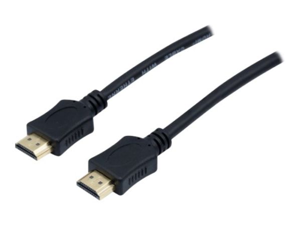 Tecline exertis Connect - Highspeed - HDMI-Kabel mit Ethernet - HDMI Stecker zu HDMI Stecker - 50 cm