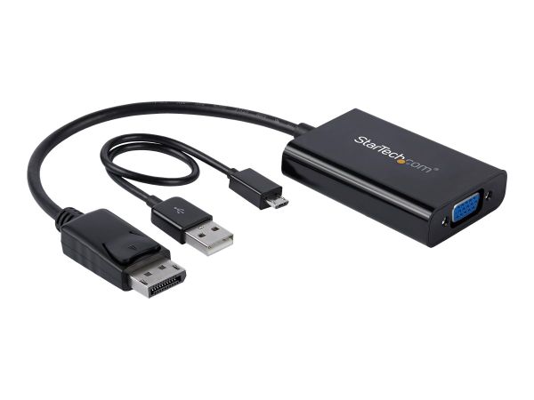 StarTech.com DisplayPort to VGA Adapter with Audio - 1920x1200 - DP to VGA Converter for Your VGA Mo