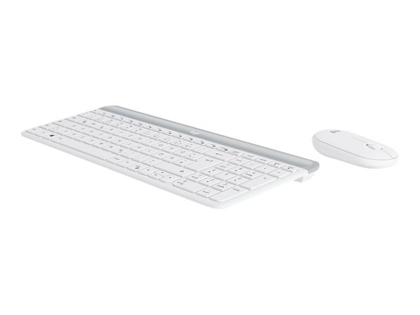 MK470 Slim Wireless Keyboard and Mouse ComboUSB, QWERTZ, Weiß