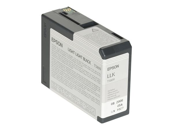 Tintenpatrone T580900 lightlight schwarz für Stylus Pro 3800/3880 80ml