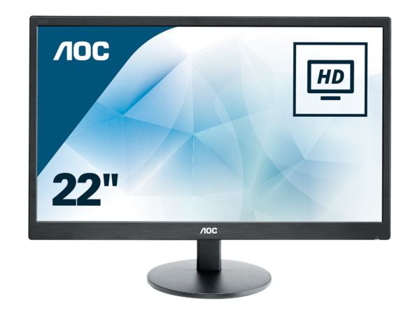 AOC E2270SWN - LED-Monitor - 54.6 cm (21.5") (21.5" sichtbar)