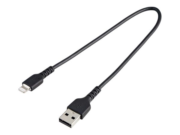 StarTech.com 30cm USB-A auf Lightning-Kabel - Hochbelastbare, robuste Aramidfaser - Lade-/Synchronis