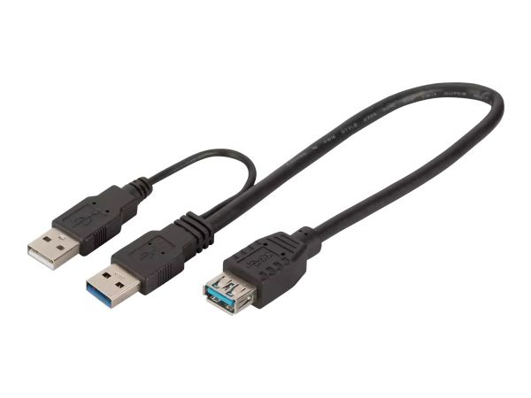 DIGITUS USB 3.0 Y-Adapterkabel