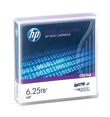 HP LTO-6 Ultrium Data Cartridge 6,25TB