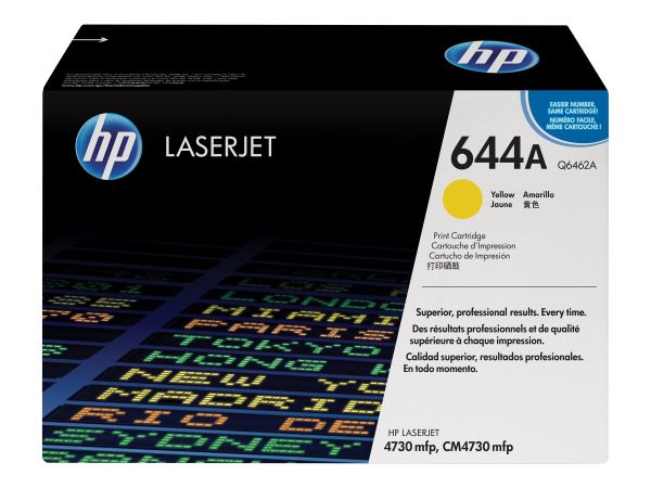 HP 644A - Gelb - original - LaserJet - Tonerpatrone (Q6462A)
