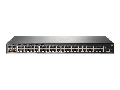 HPE Aruba 2930F 48G 4SFP - Switch - L3 - managed - 48 x 10/100/1000 + 4 x Gigabit SFP (Uplink)