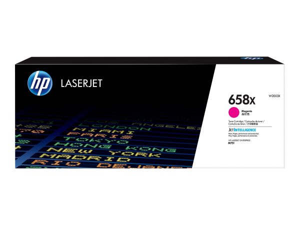 HP 658X - Mit hoher Kapazität - Magenta - Original - LaserJet - Tonerpatrone (W2003X)