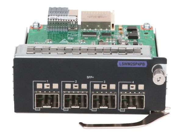 HPE FlexNetwork 5140HI/5520HI/5600HI 4 Port 1/10G SFP Plus Module