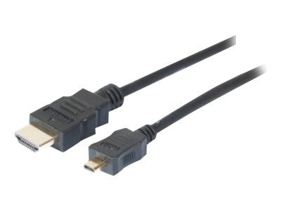 Tecline exertis Connect - HDMI mit Ethernetkabel - mikro HDMI (M)
