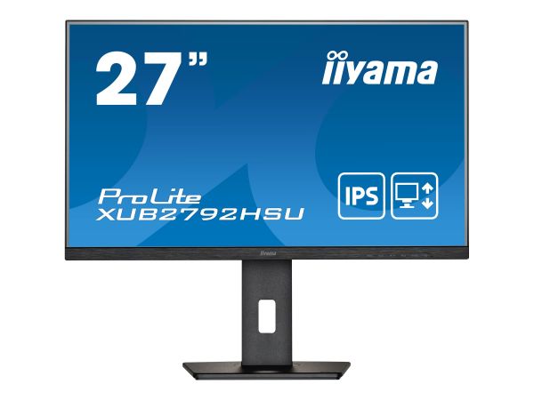 Iiyama ProLite XUB2792HSU-B5 - LED-Monitor - 68.6 cm (27") 1920 x 1080 Full HD (1080p) @ 75 Hz 4 ms