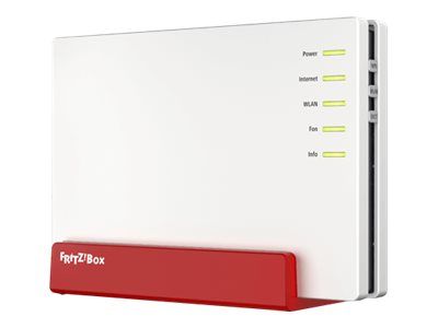 AVM FRITZ!Box 7580 - Wireless Router - DSL-Modem - 4-Port-Switch - 1GbE - Wi-Fi 5 - Dual-Band - VoIP