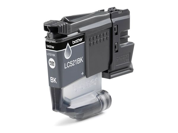 Brother LC521BK - Schwarz - original - Kissen-Pack