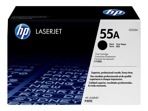 HP Toner CE255A schwarz für HP LaserJet P3015