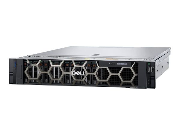 Dell PowerEdge R550 - Server - Rack-Montage - 2U - zweiweg - 1 x Xeon Silver 4310 / 2.1 GHz - RAM 32