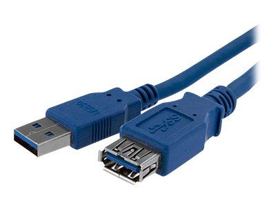 StarTech.com 1 m SuperSpeed USB 3.0 Verlängerungskabel - USB 3 Typ-A Kabel Verlängerung - Stecker/ B