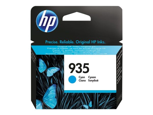 HP 935 - Cyan - Original - Tintenpatrone - für Officejet 6812, 6815, 6820