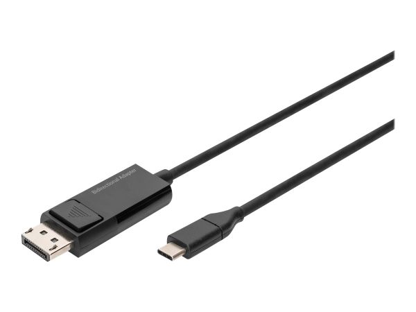 DIGITUS USB Typ C DisplayPort Bidirektional Adapterkabel