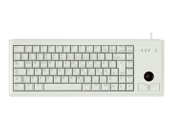 Tastatur G84-4400LPBDE-0 mit Trackball 2xPS/2