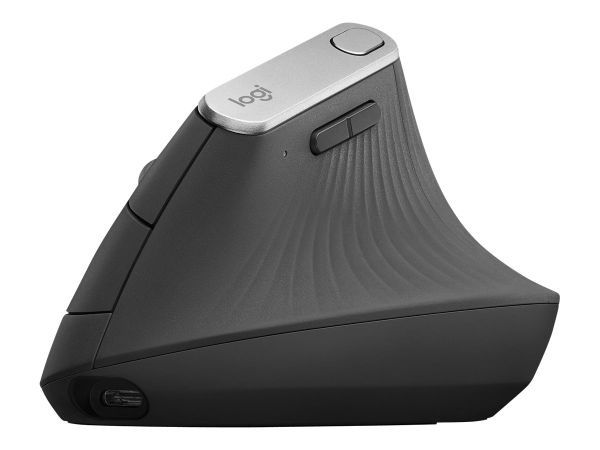 Logitech MX Vertical Advanced Ergonimic Maus RF kabellos + Bluetooth Optisch