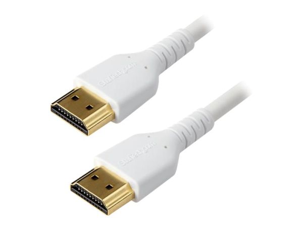 StarTech.com RHDMM2MPW HDMI Kabel (4K 60Hz, 2m, High Speed, HDMI 2.0, TPE- Kabel, mit Ethernet, robu