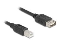 Delock USB 2.0 Kabel Typ-B Stecker zu EASY Typ-A Buchse - Kabel - Digital/Daten