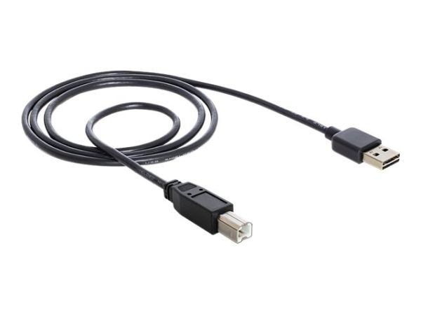 A0524053_Delock 2m USB 2.0 A - B m/m USB Kabel USB A USB B Männlich Schwarz_83359_1