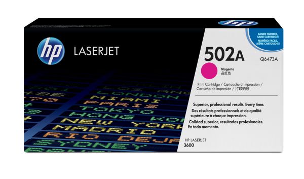 HP Toner Q6473A magenta für HP Color LaserJet 3600/3800