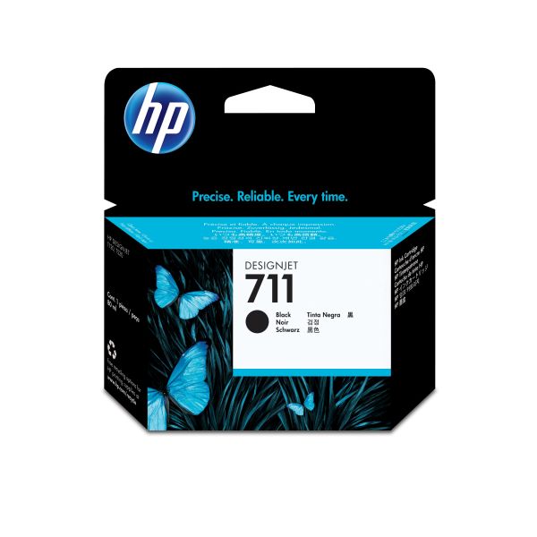 HP Tintenpatrone 711 80-ml schwarz