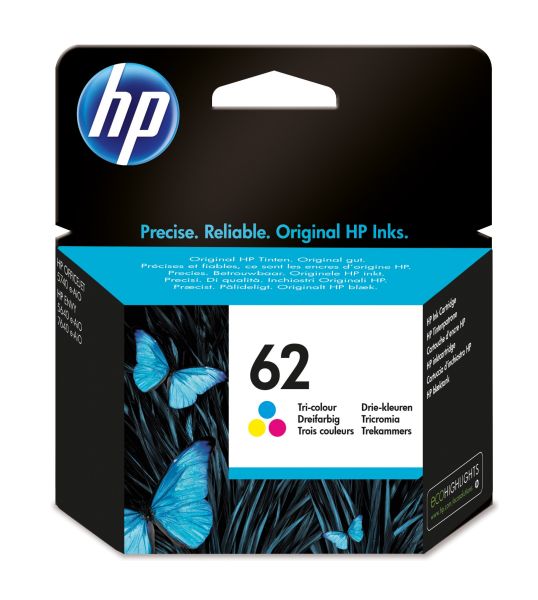 HP Tintenpatrone 62 dreifarbig