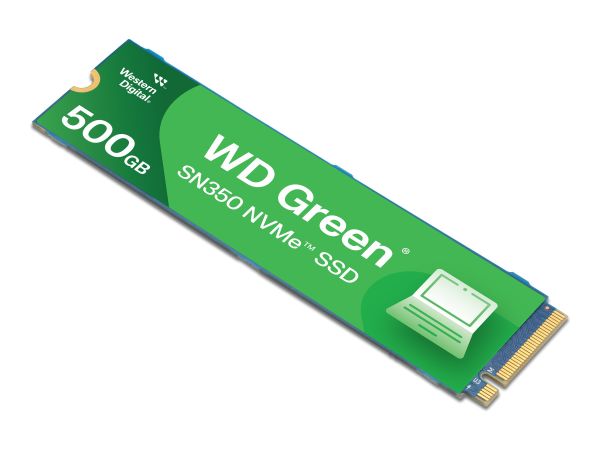 SanDisk WD Green SN350 - SSD - 500 GB - intern - M.2 2280 - PCIe 3.0 x4 (NVMe)
