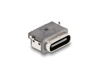 Delock USB 5 Gbps Type-C Buchse SMD Steckverbinder mit zwei Metalllaschen zur - Kabel - Digital/Date