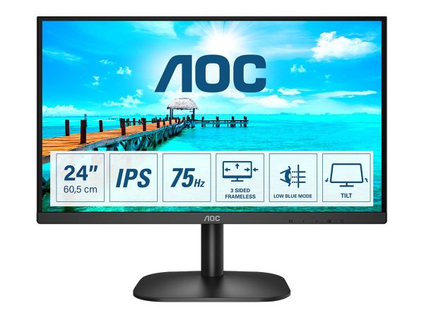 AOC 24B2XDA - LED-Monitor - 61 cm (24") (23.8" sichtbar)