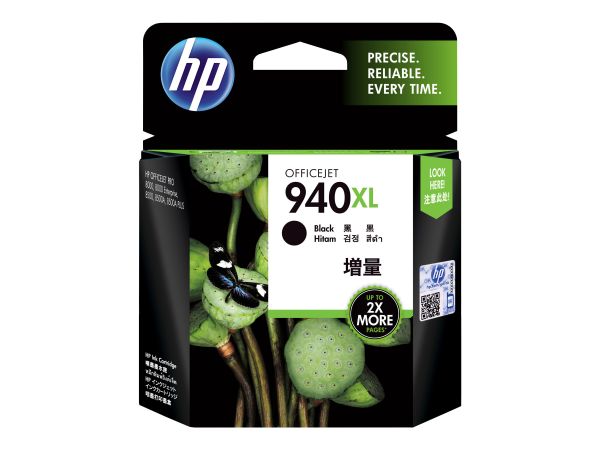 HP Tintenpatrone Nr. 940XL schwarz für Officejet