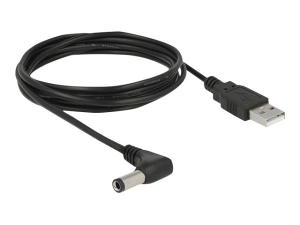 Delock Stromkabel - Gleichstromstecker 5,5 x 2,5 mm (M)