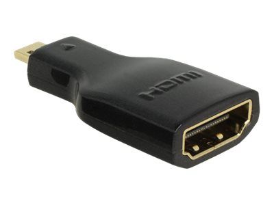 Delock HDMI-Adapter - mikro HDMI (M) bis HDMI (W)